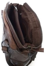 HillBurry Leather backpacks Leather shoppers - HillBurry shoulder bag - backpack from washed leather