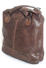 HillBurry Leather backpacks Leather shoppers - HillBurry shoulder bag - backpack from washed leather