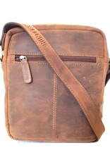 Hunters Leather shoulder bags Leather crossbody bags - Hunter crossbody bag with nicely rounded corners