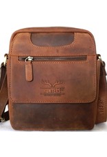 Hunters Leather shoulder bags Leather crossbody bags - Hunter crossbody bag with nicely rounded corners