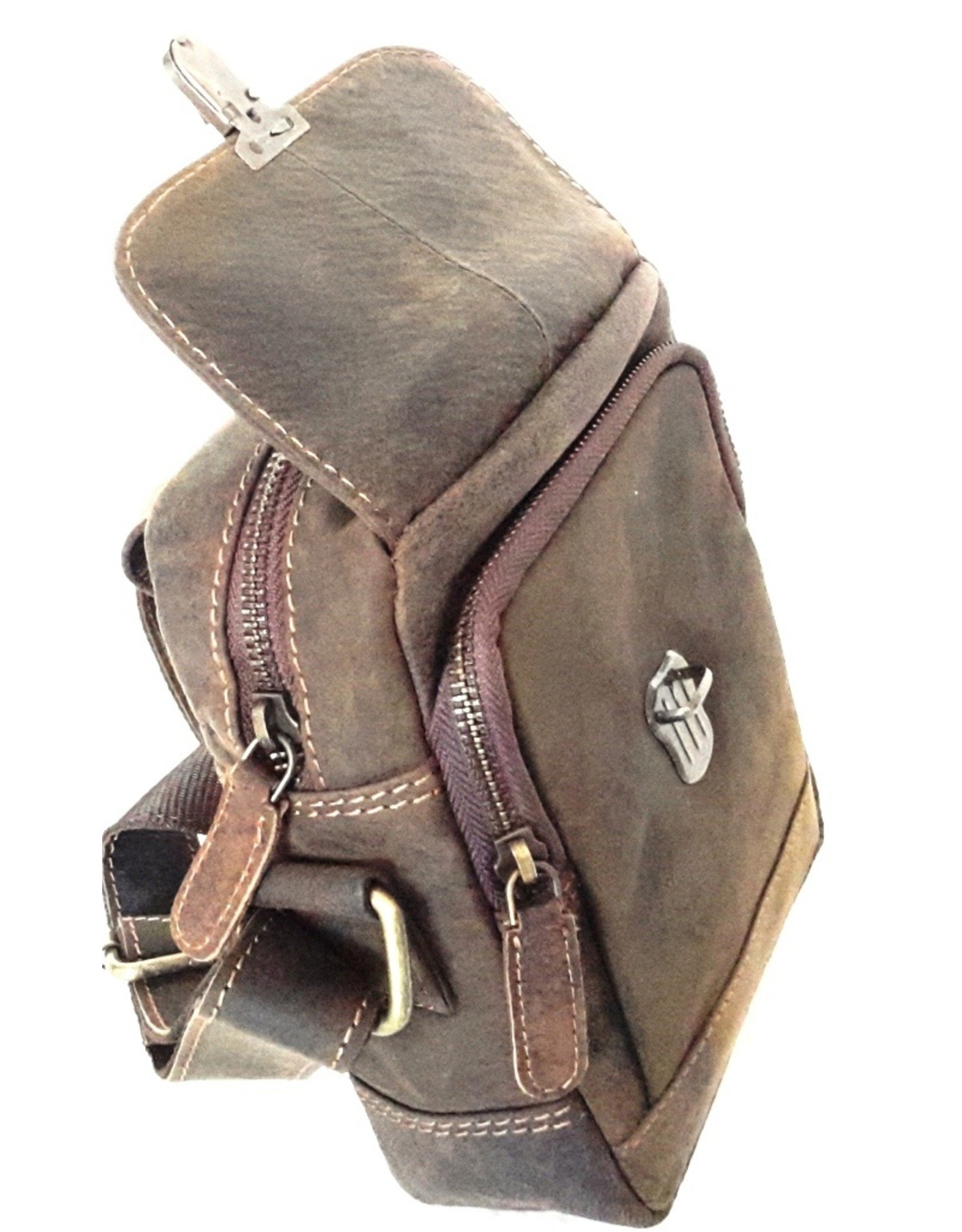 Napa Valley Leather shoulder bags Leather crossbody bags - Leather crossbody small bag with  sliding clasp Best Burry