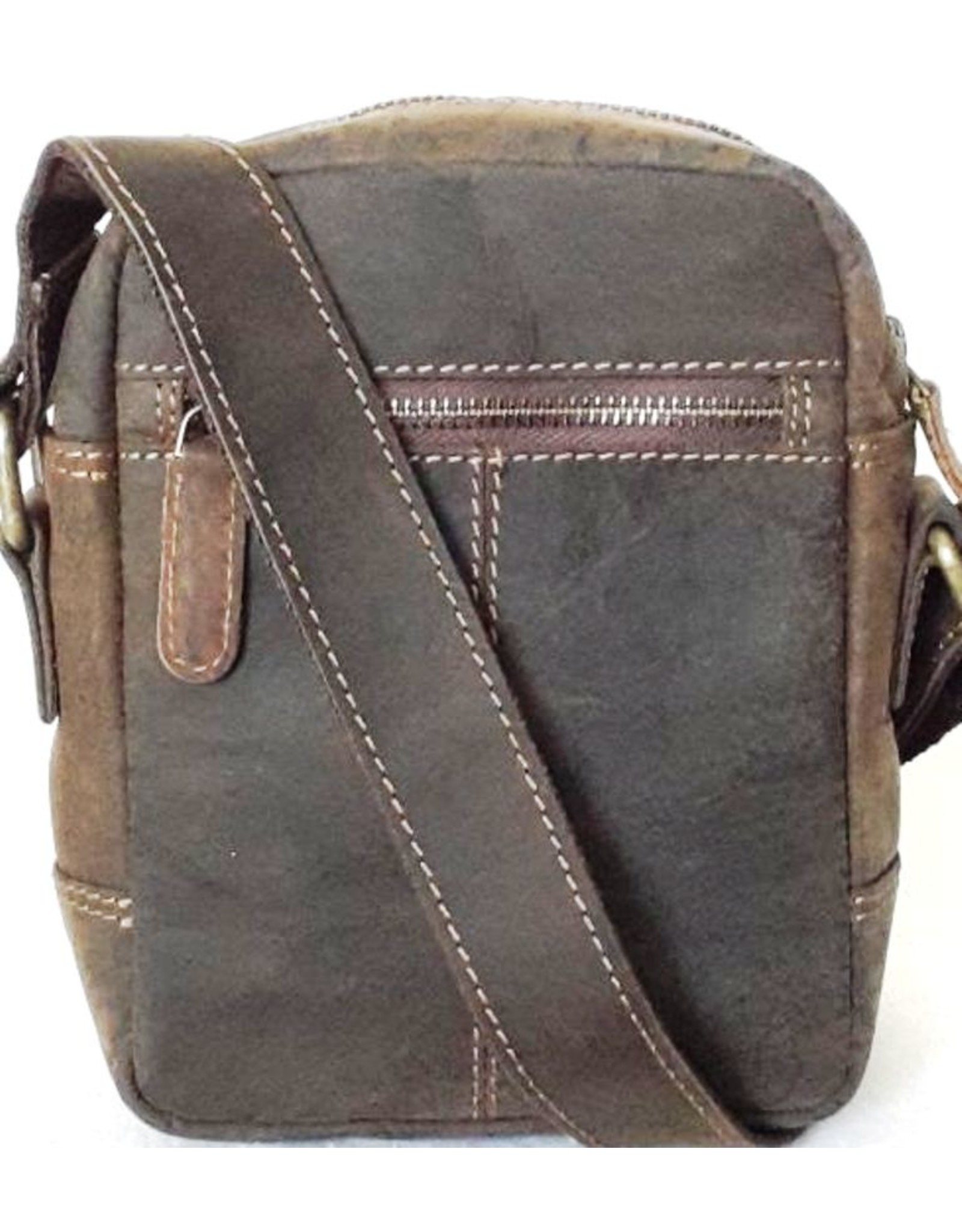 Napa Valley Leren schoudertassen Leren crossbody tassen - Leren crossbody tas met schuifsluiting  Best Burry