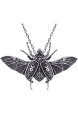 Restyle Gothic sieraden Steampunk sieraden -  Hanger met ketting Occult Beetle
