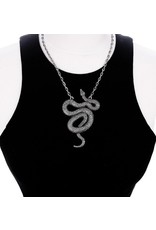 Restyle Gothic jewellery Steampunk jewellery - Necklace with pendant Snake - Restyle