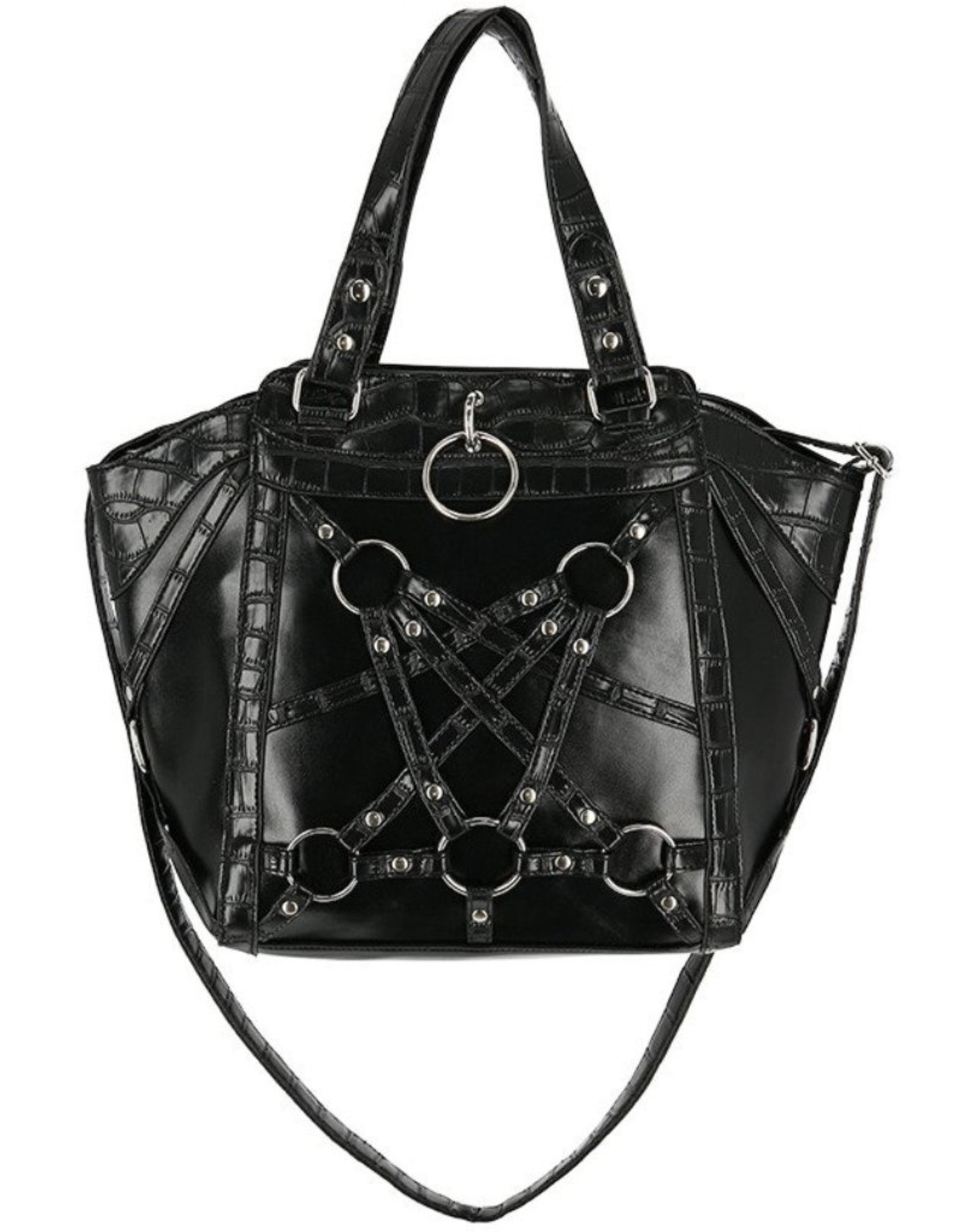 Restyle Gothic bags Steampunk bags - Gothic shopper Crocodile Tears - Restyle