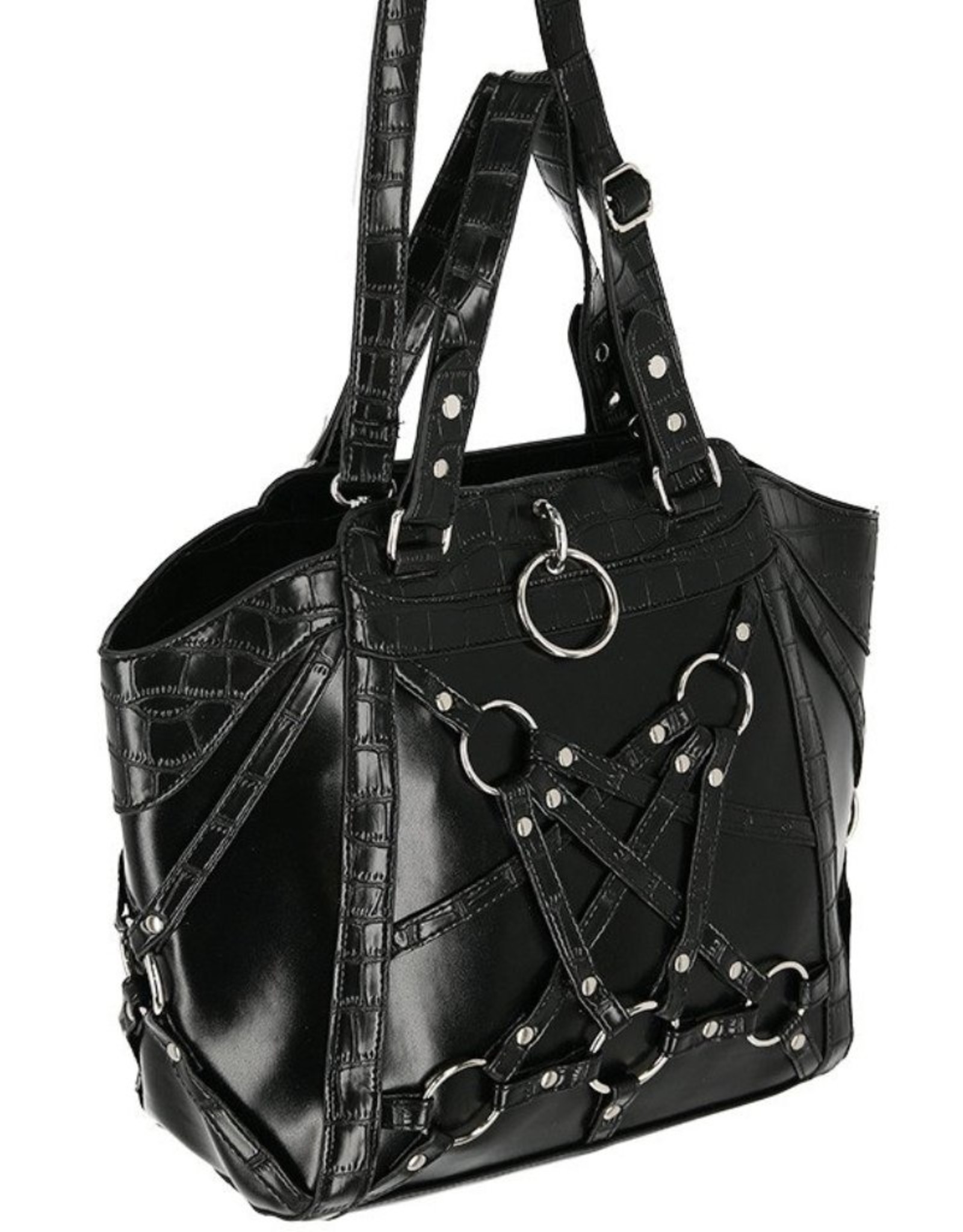 Restyle Gothic bags Steampunk bags - Gothic shopper Crocodile Tears - Restyle