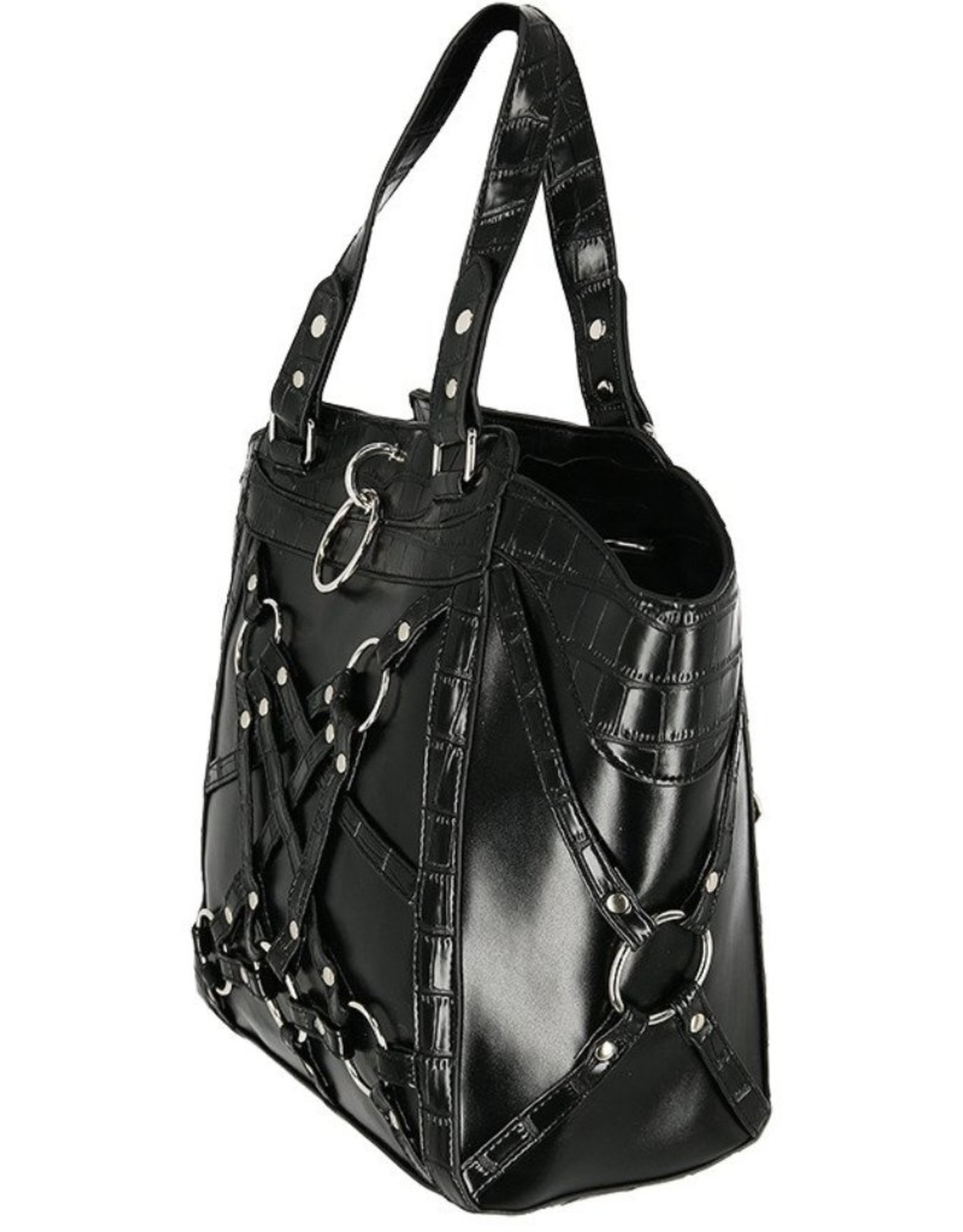 Restyle Gothic bags Steampunk bags - Gothic shopper Crocodile Tears - Restyle