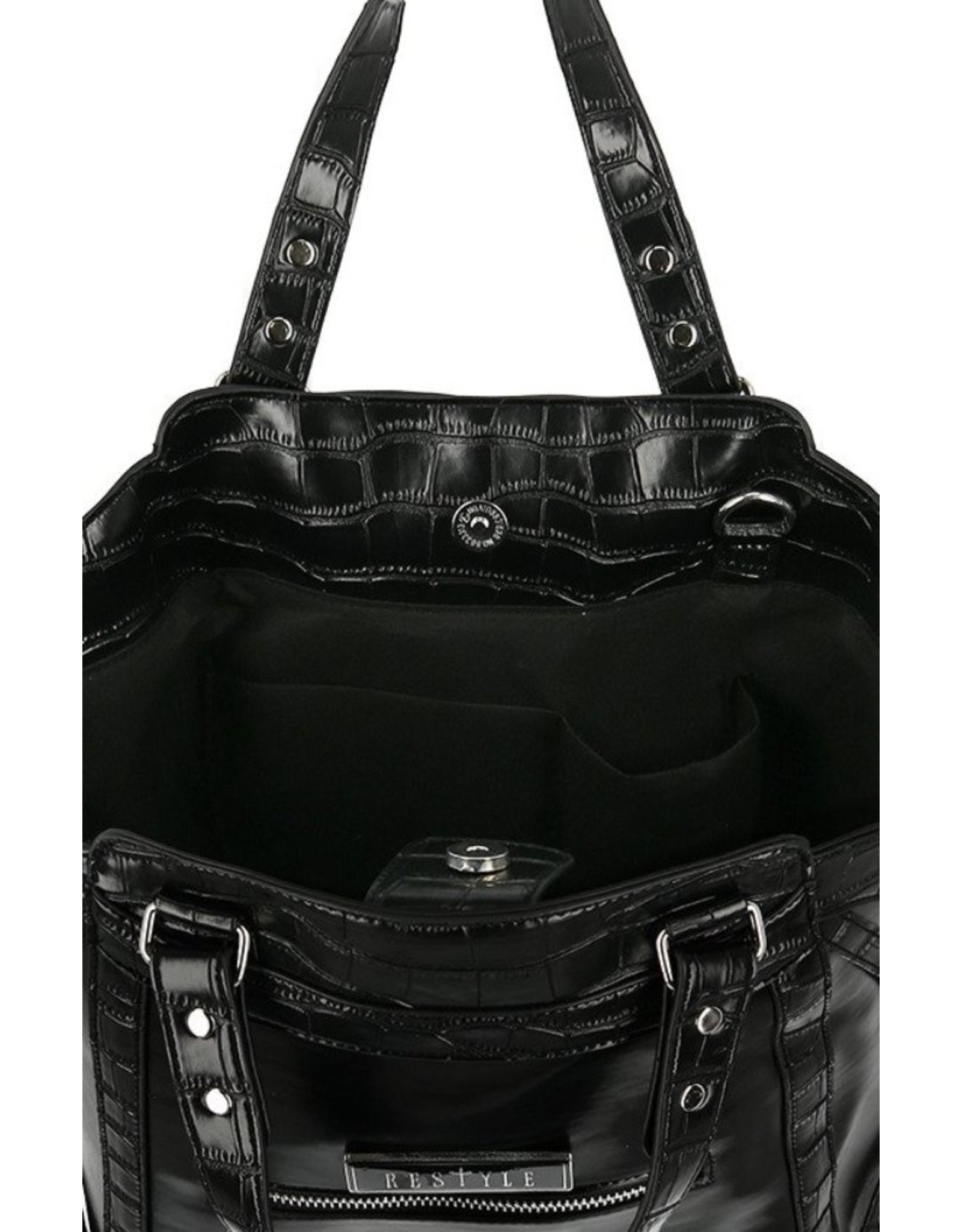 Restyle Gothic bags Steampunk bags - Gothic shopper Crocodile Tears - Restyle