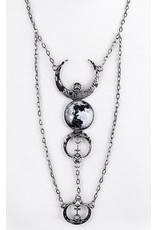 Restyle Wicca en Gothic accessoires - Full Moon Collier Restyle