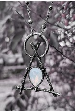 Restyle Gothic jewellery Steampunk jewellery - Necklace Gothic Branch Delta  - Restyle