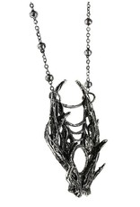 Restyle Gothic jewellery Steampunk jewellery -  Moon phase necklace 3D Moon Antler - Restyle