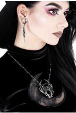 Restyle Gothic jewellery Steampunk jewellery -  Moon phase necklace 3D Moon Antler - Restyle