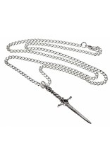 Alchemy Gothic jewellery Steampunk jewellery -  Dagger necklace Hand Of Macbeth - Alchemy