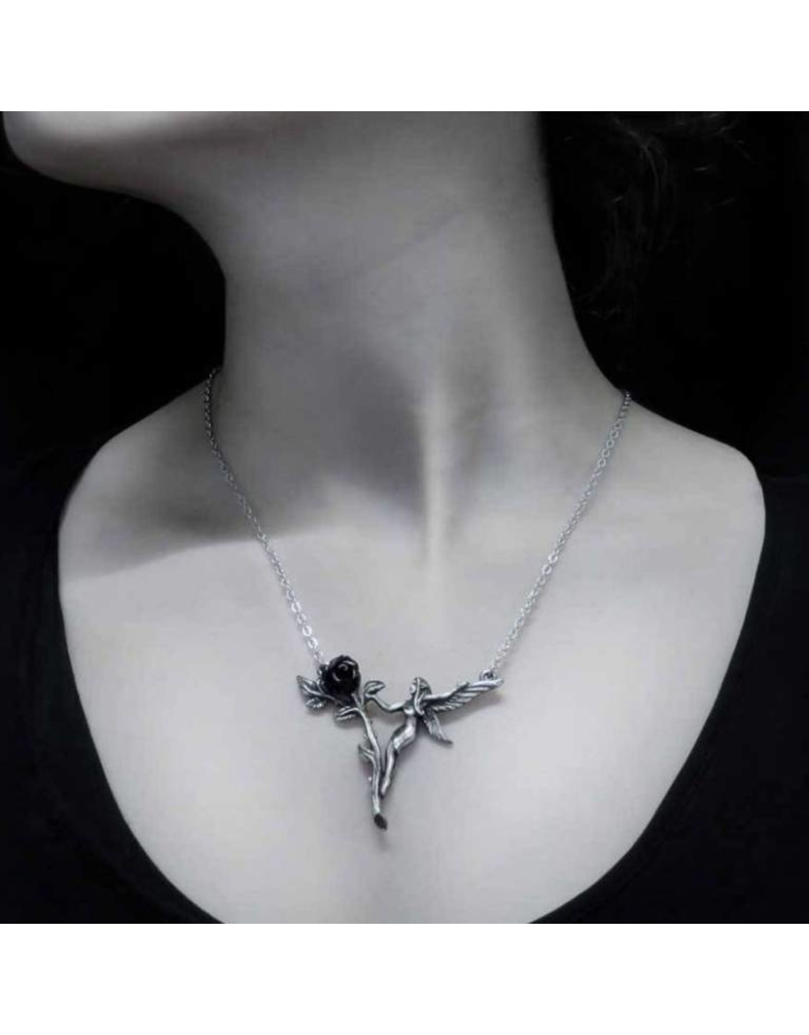 Alchemy Gothic jewellery Steampunk jewellery -   Fantasy Fairy Necklace Faerie Glade - Alchemy