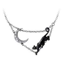 Alchemy Minnaloushe the Cat and the Moon Necklace  - Alchemy