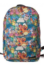 Pokemon Nintendo bags - Pokémon Characters Allover printed backpack