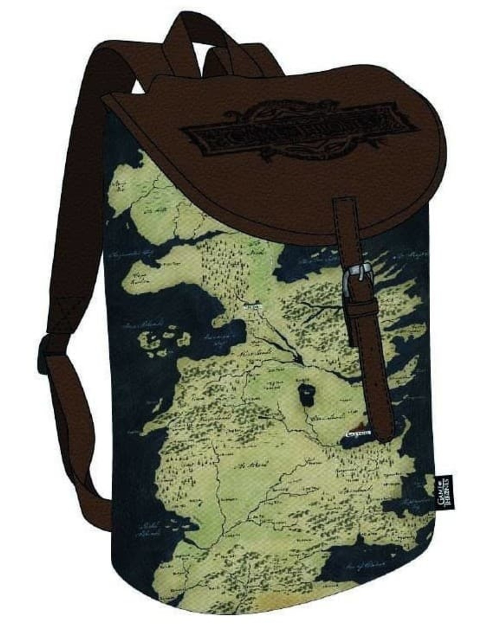 Game of Thrones Overige Merchandise rugzakken en heuptassen - Game of Thrones rugzak Westeros Map