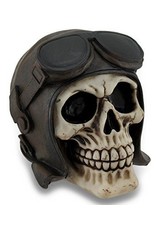 Dark Desire Gothic accessories - Skull Helmet with Goggles