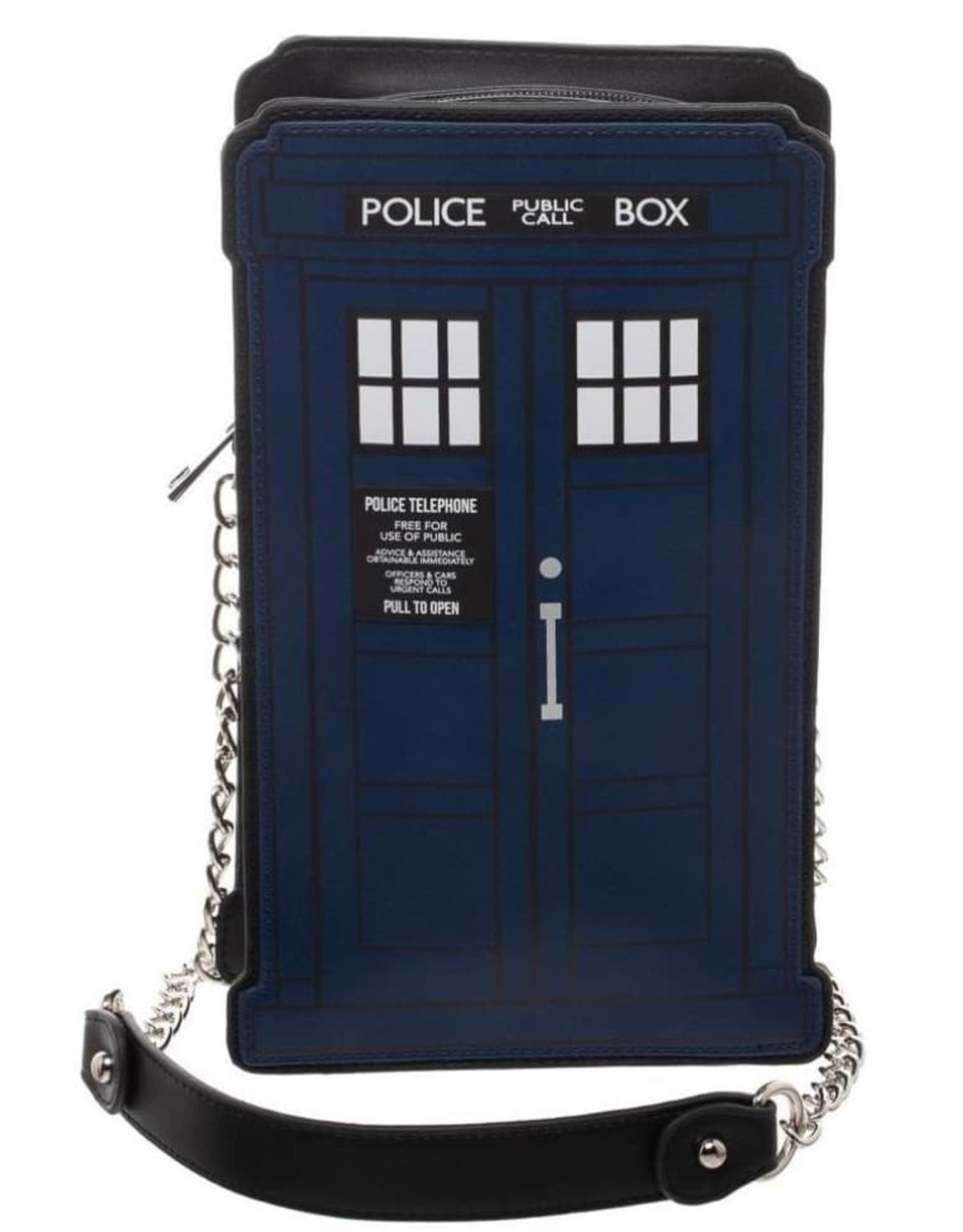 Bioworld Merchandise bags - Doctor Who  Tardis shaped Shoulder bag