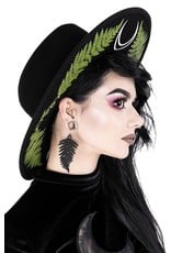 Restyle Gothic and Steampunk accessories - Forest Witch Hat with wide brim Restyle