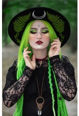 Restyle Gothic and Steampunk accessories - Forest Witch Hat with wide brim Restyle