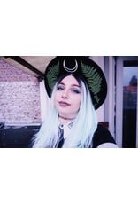 Restyle Gothic and Steampunk accessories - Forest Witch Hat with wide brim Restyle