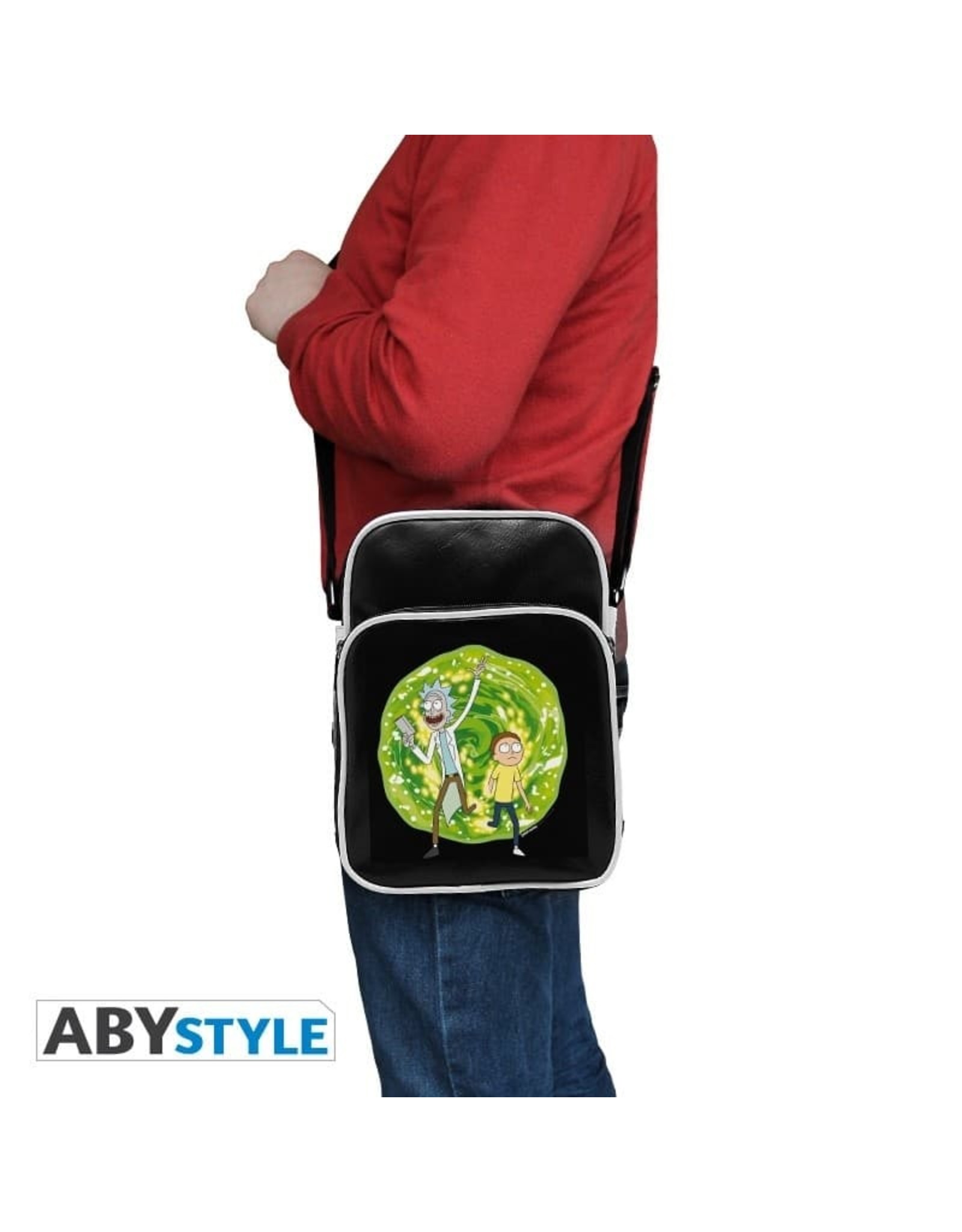 Rick and Morty Merchandise bags - Rick and Morty "Portal"  shoulder bag