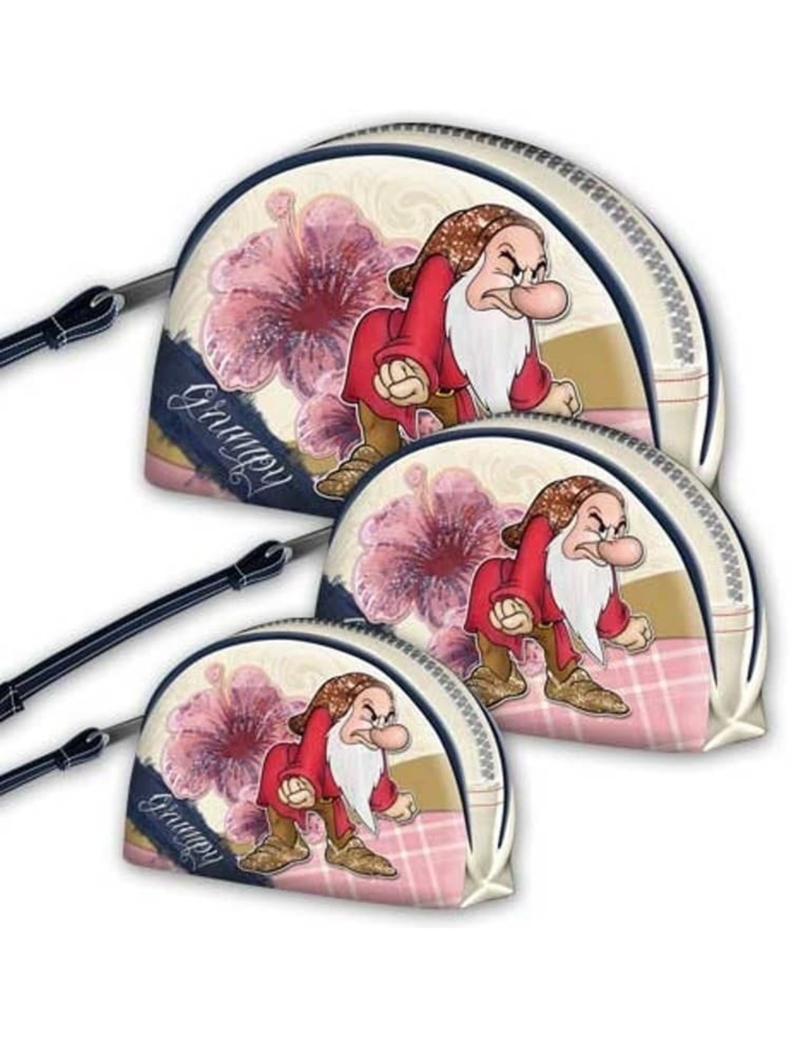 Disney Disney bags - Disney make-up bag Grumpy Marron ( set of 3 )