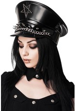 Killstar Gothic and Steampunk accessories -  Division SIXX Cap - KillStar