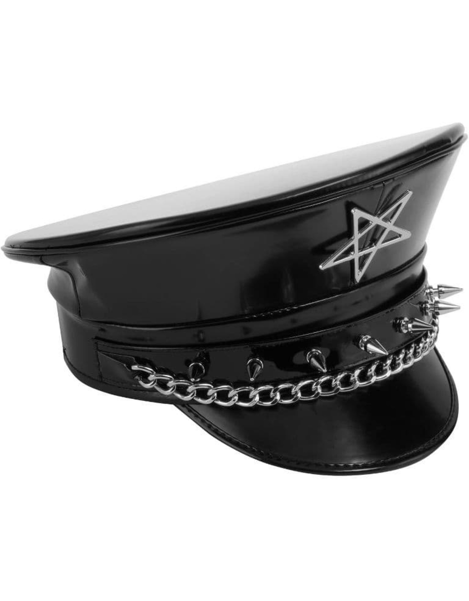 Killstar Gothic and Steampunk accessories -  Division SIXX Cap - KillStar