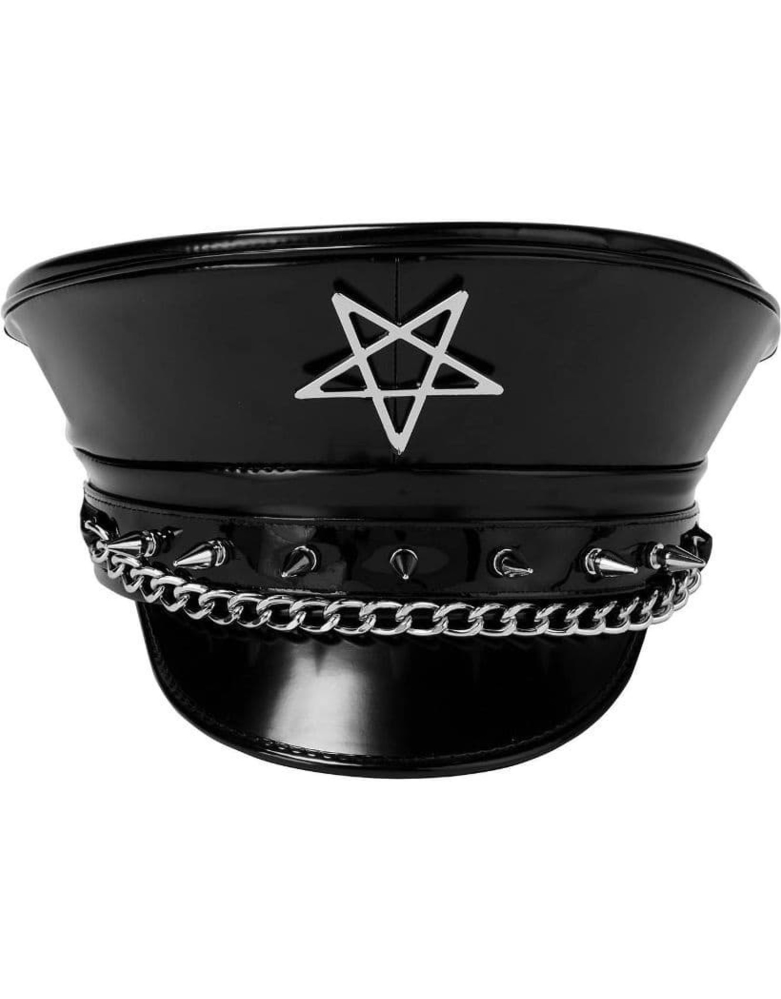 Killstar Gothic and Steampunk accessories -  Division SIXX Cap - KillStar