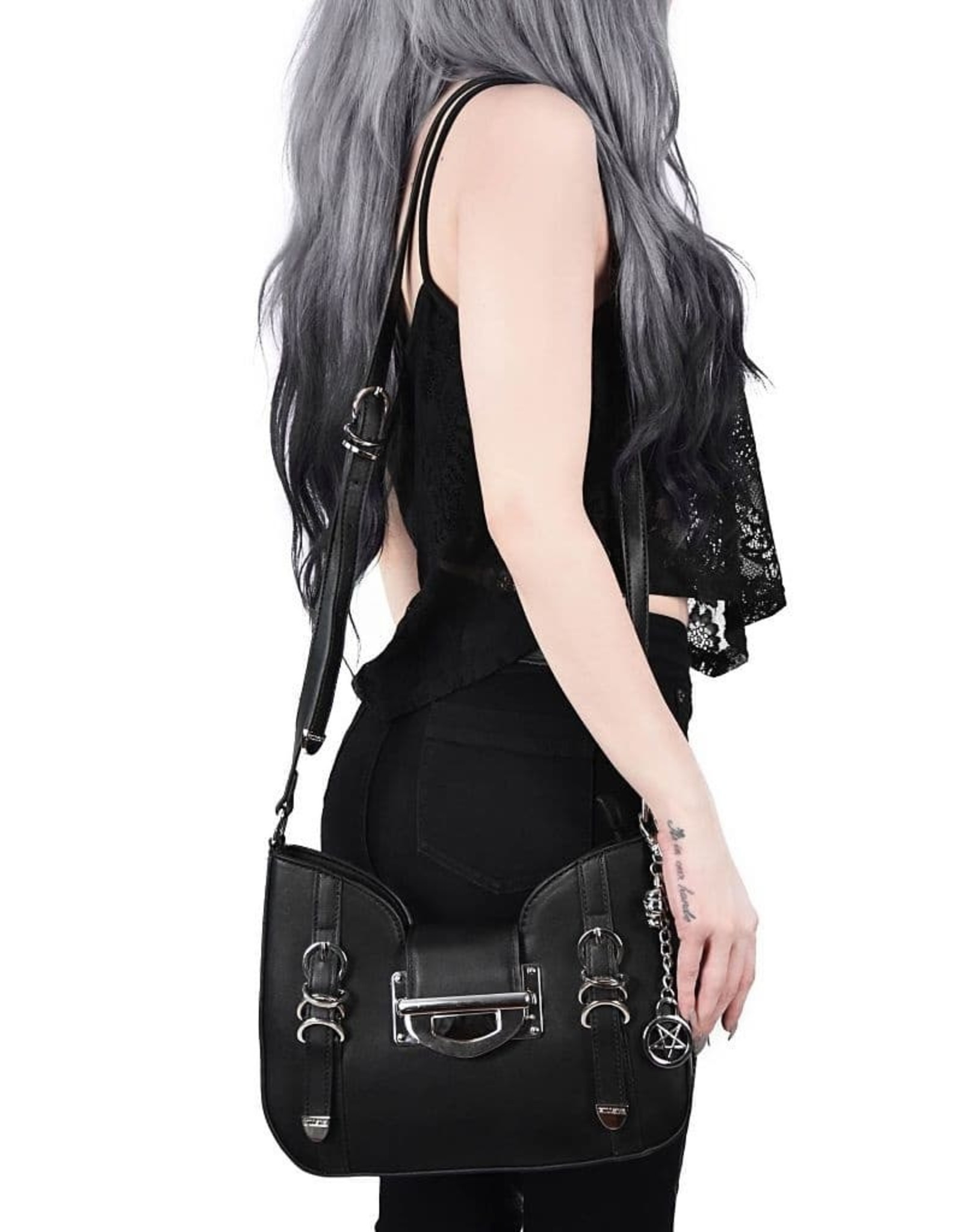 Killstar Gothic bags Steampunk bags - Killstar shoulder bag Orpheus