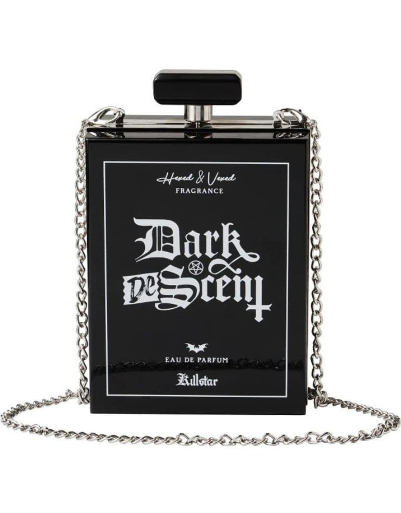 Killstar Gothic bags Steampunk bags - Killstar clutch Descent Perfume bottle