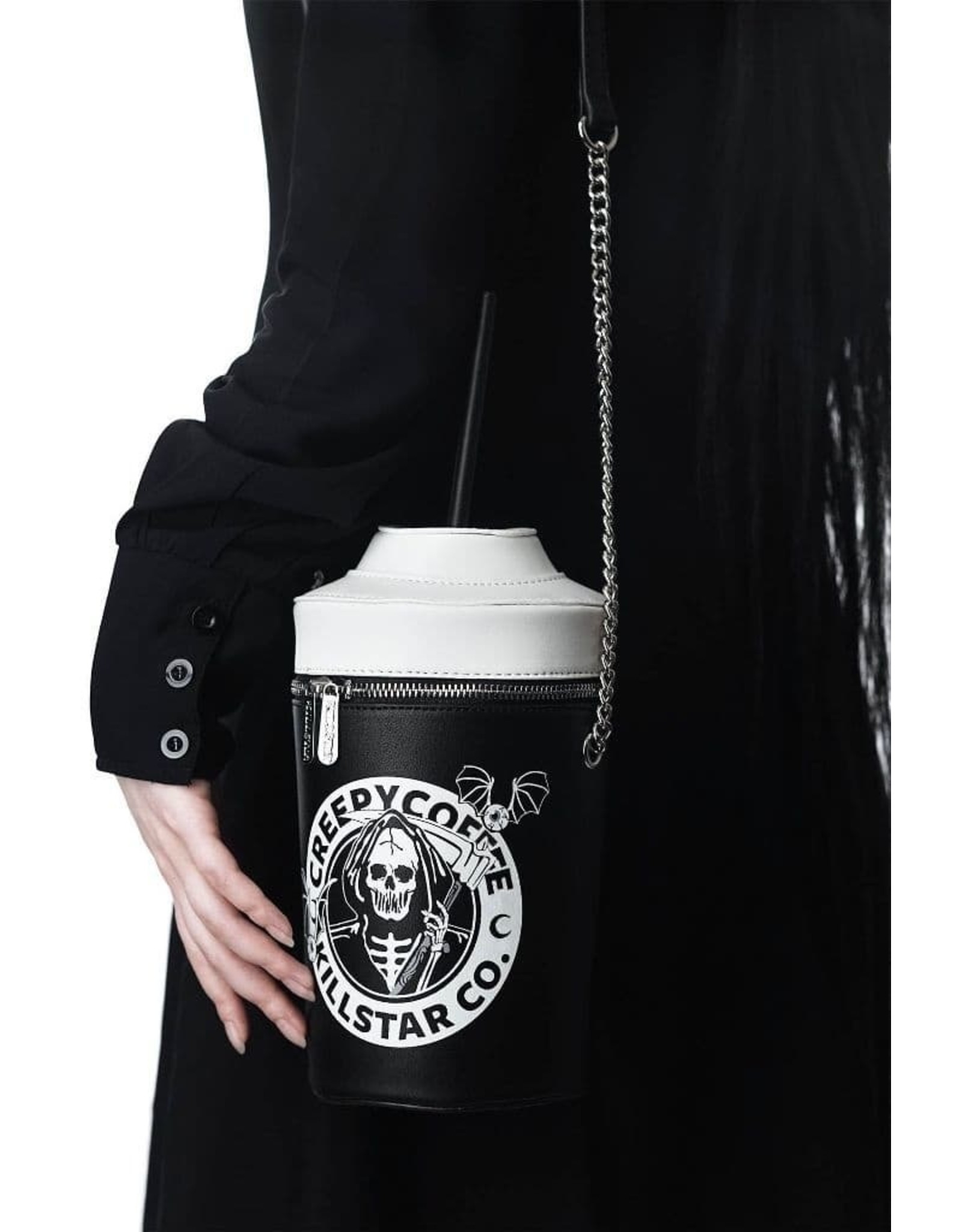 Killstar Gothic bags Steampunk bags - Killstar handbag Creepy Coffee