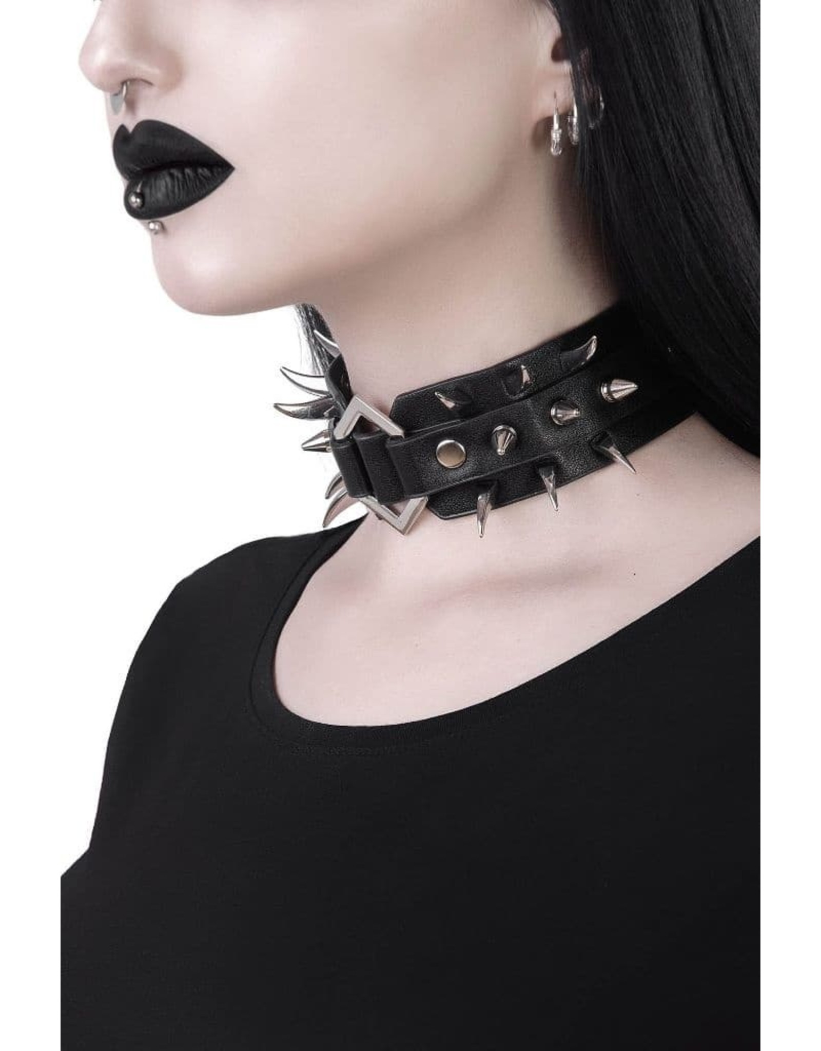 Killstar Gothic and Steampunk accessories - Killstar Choker Anastasia