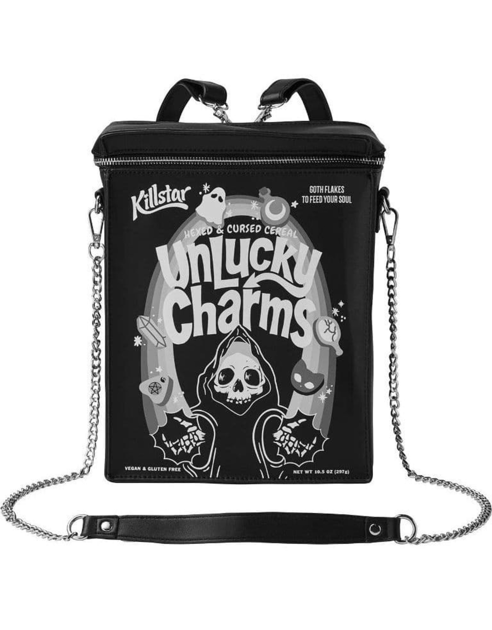 Killstar Gothic bags Steampunk bags - Killstar backpack Unlucky