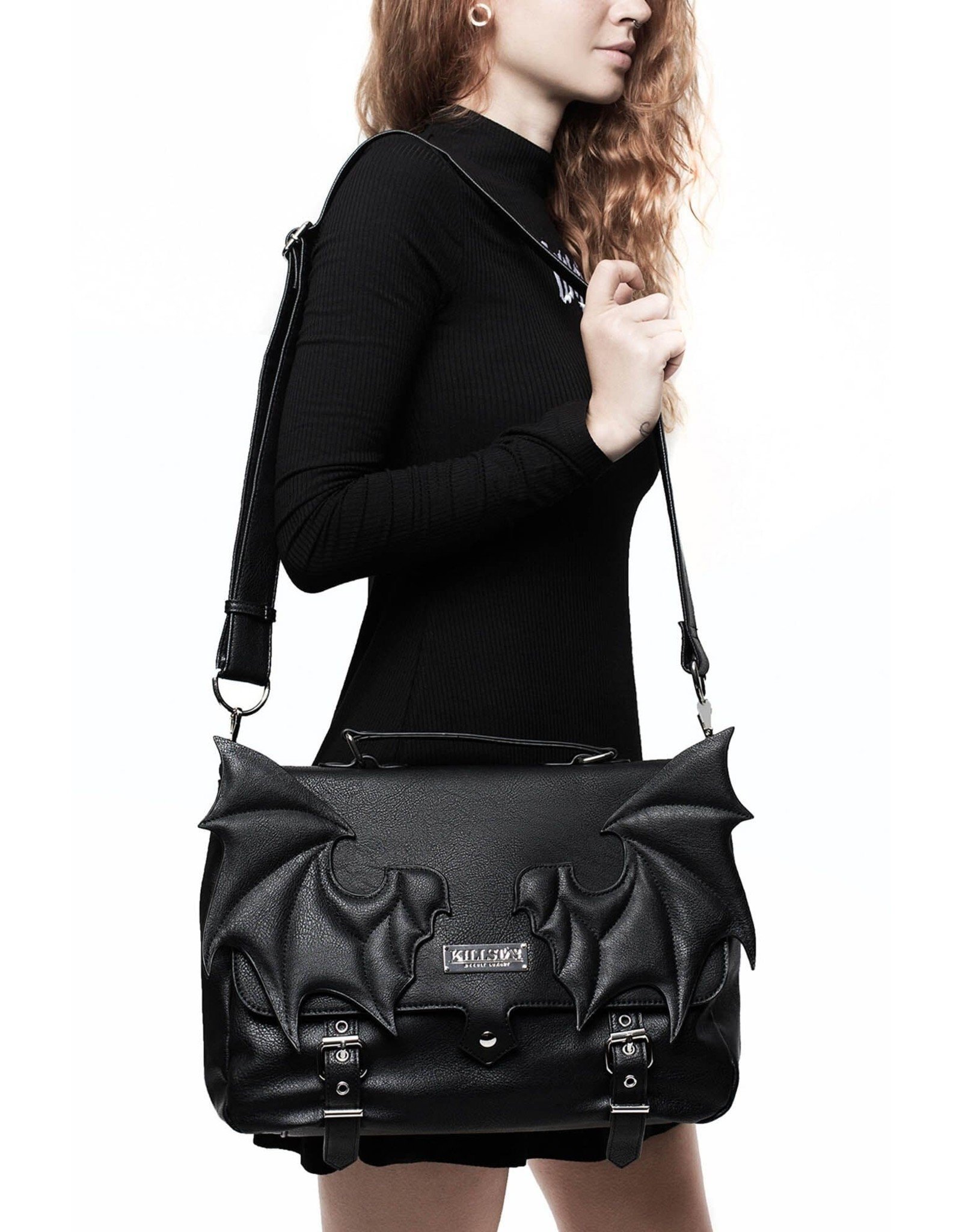 Killstar Gothic bags Steampunk bags - Killstar messenger bag Le Fey