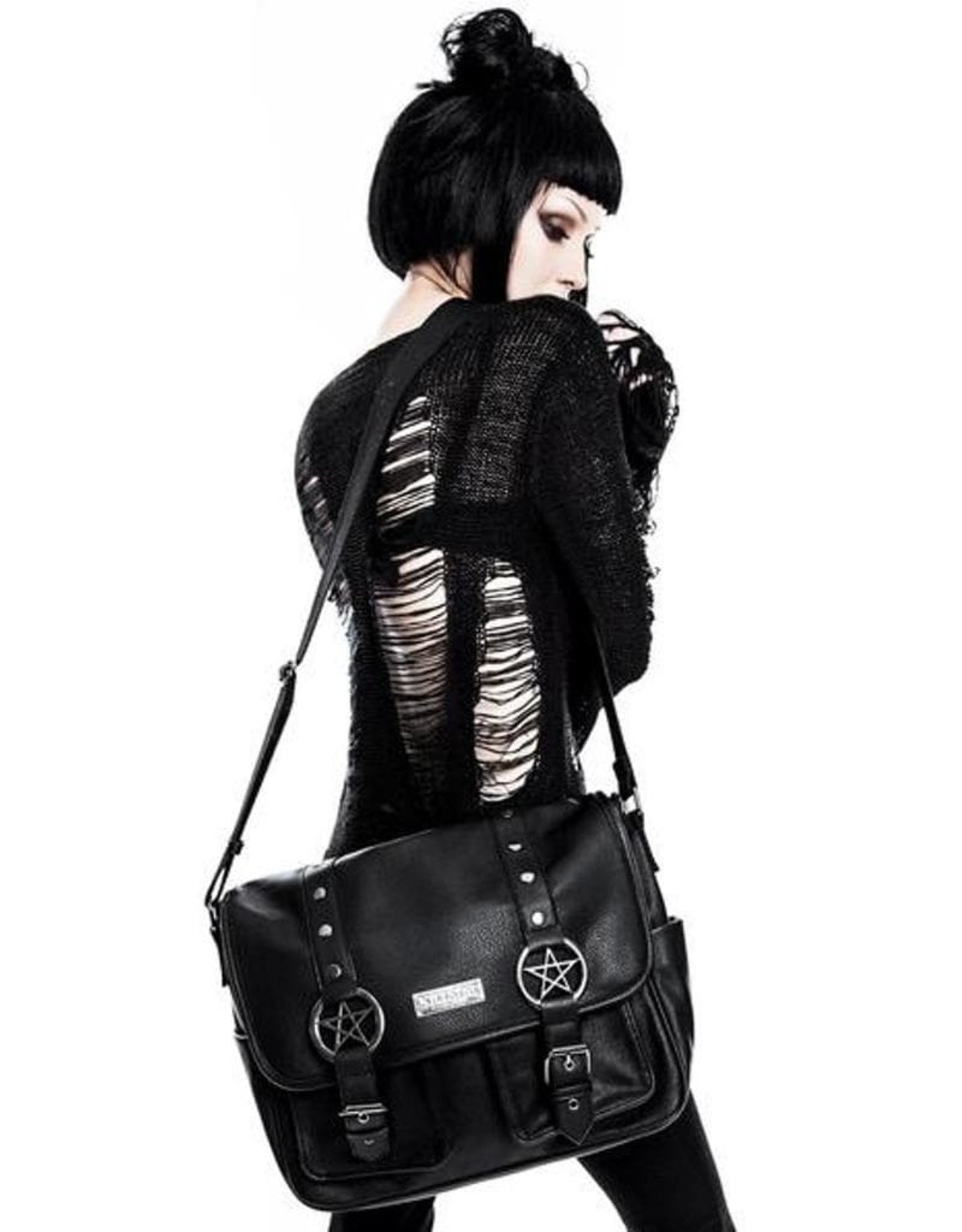 Killstar Gothic bags Steampunk bags - Killstar Ritual Ring messenger bag