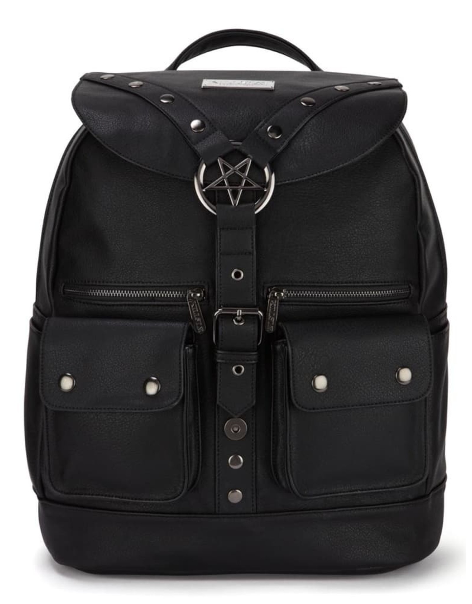 Killstar Gothic bags Steampunk bags - Killstar backpack Ritual Ring Pentagram