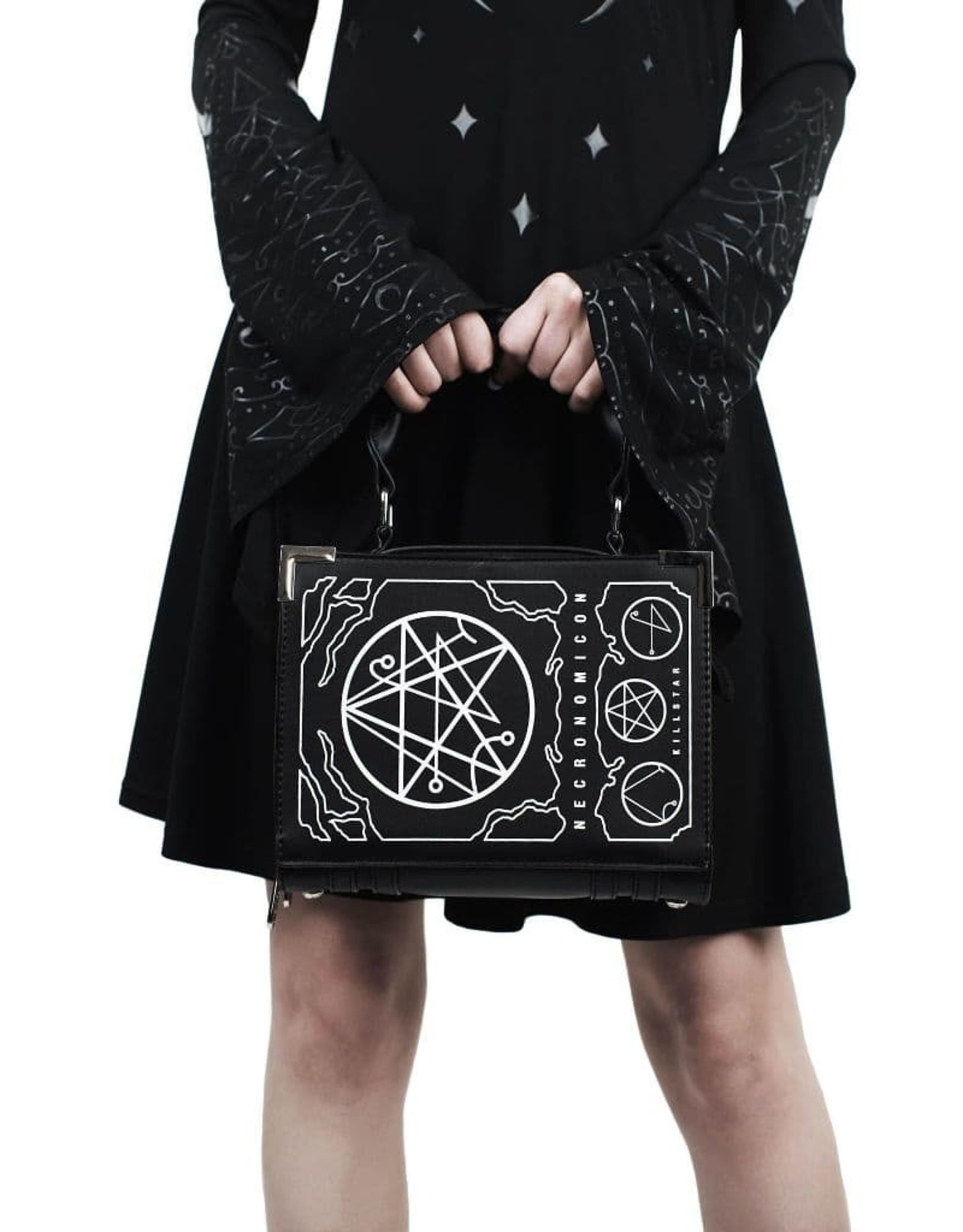 Killstar Gothic bags Steampunk bags - Killstar Necronomicon handbag