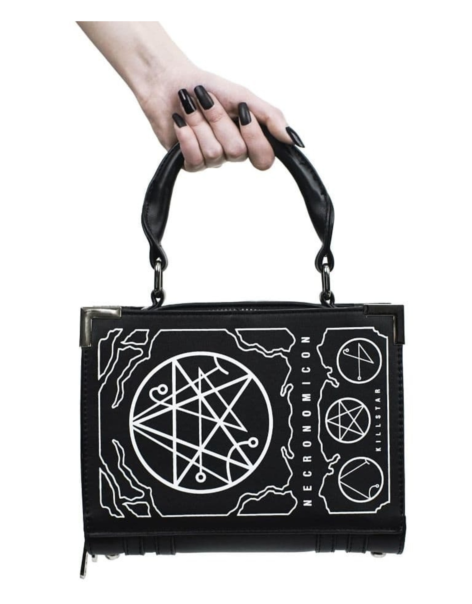 Killstar Gothic tassen Steampunk tassen - Killstar Necronomicon handtas