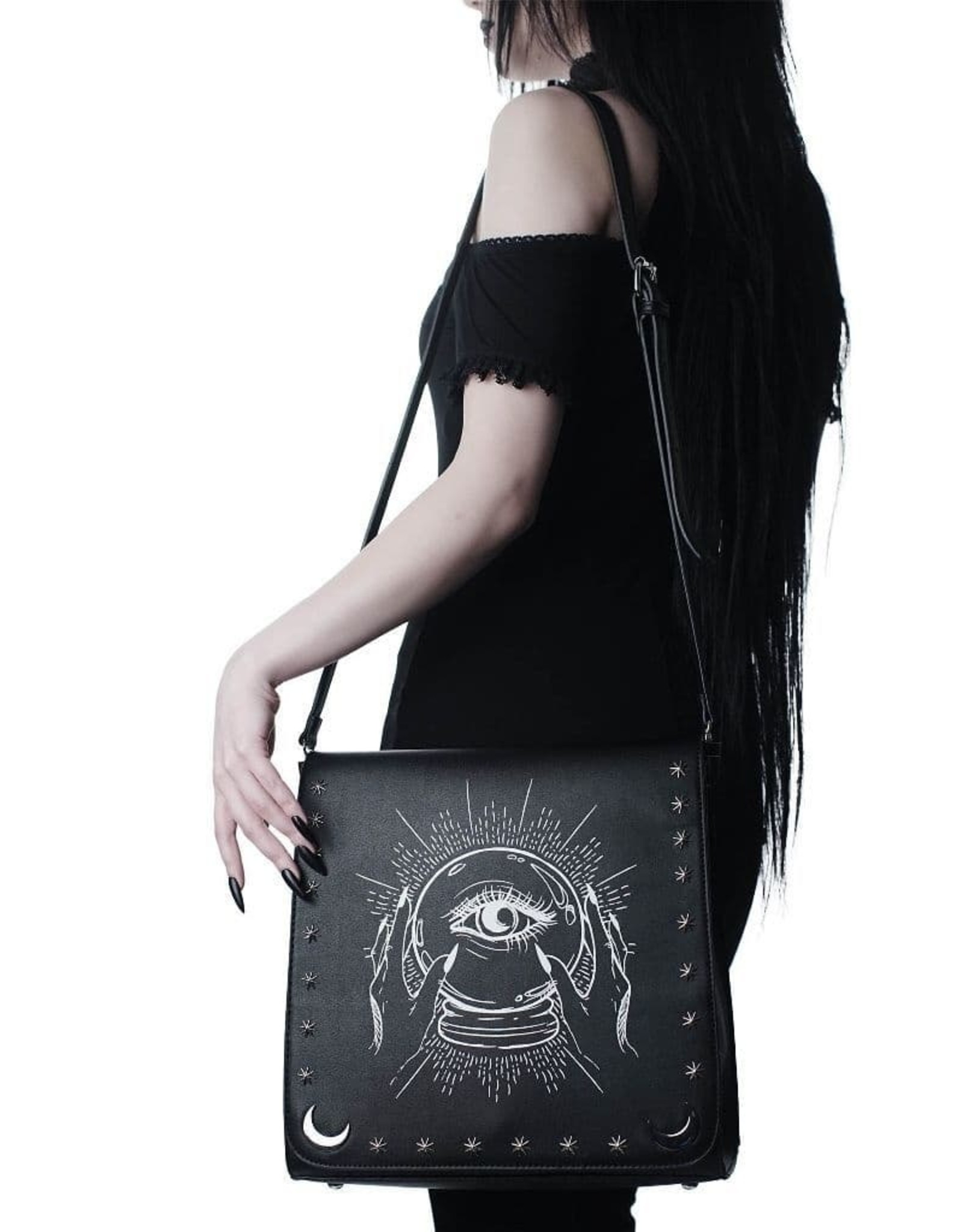 Killstar Gothic tassen Steampunk tassen - Killstar  Crystal Gazer handtas