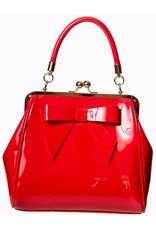 Banned Retro bags  Vintage bags - Banned 50s lacquer handbag American Vintage (red)