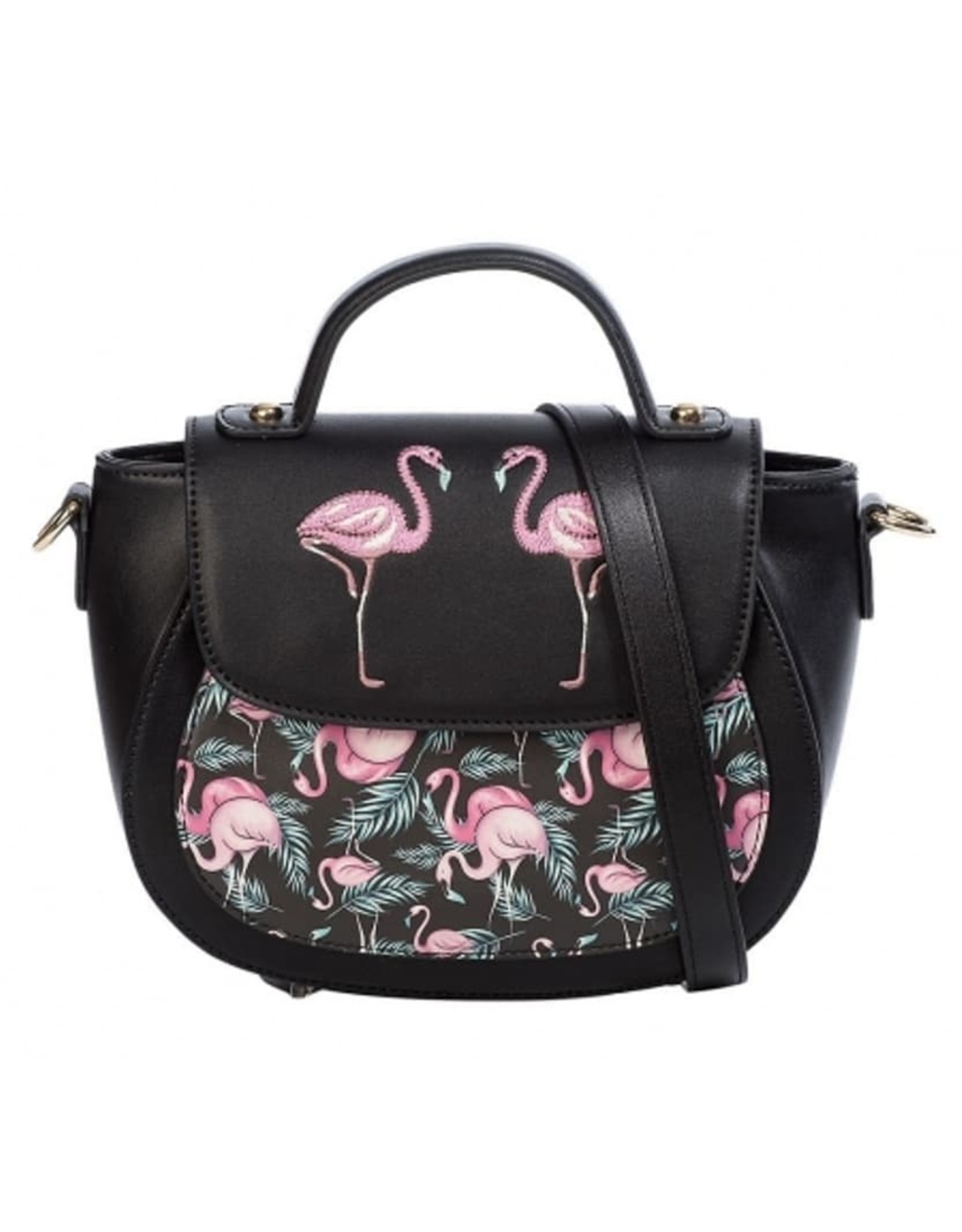 Banned Retro bags  Vintage bags - Banned Retro shoulder bag with Flamingos Malibu