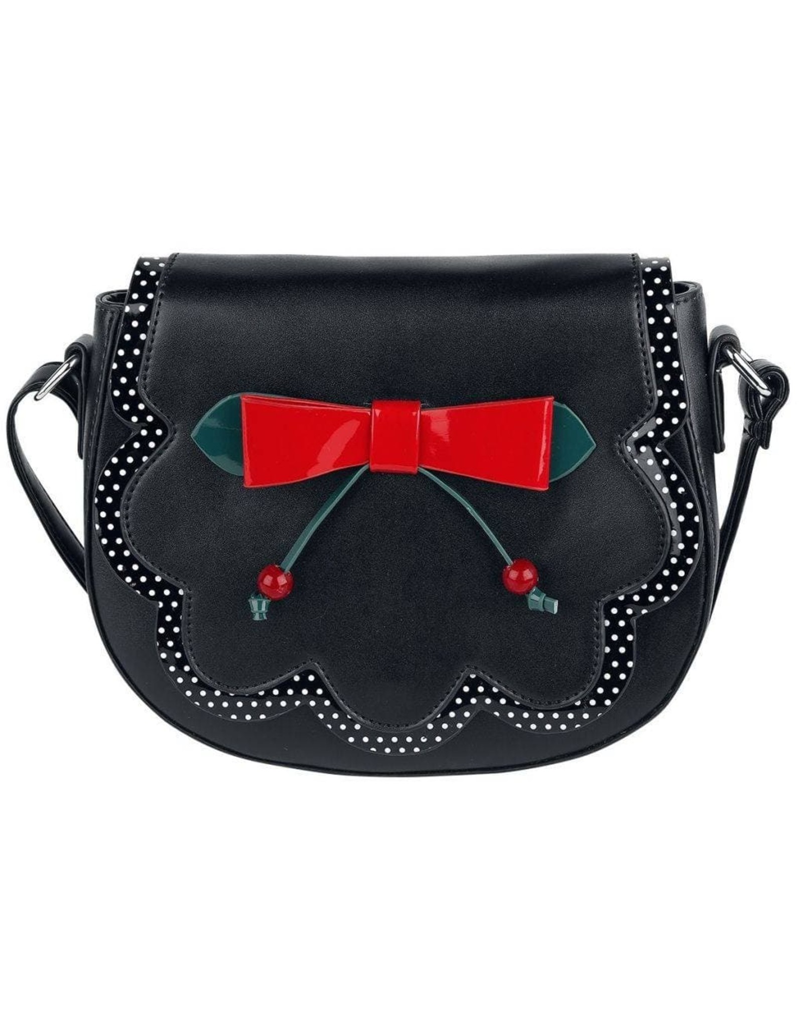 Banned Retro bags  Vintage bags - Banned Retro shoulder bag Marilou black/red