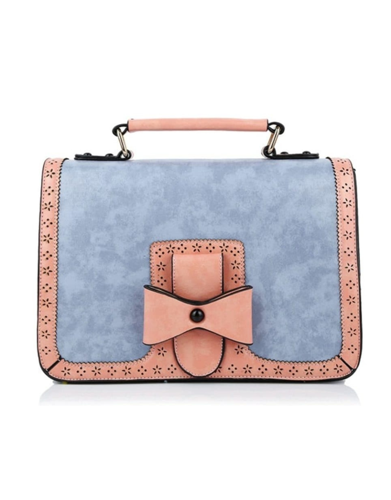 Banned Vintage bags Retro bags - Retro Banned  Scandal Handbag  light blue