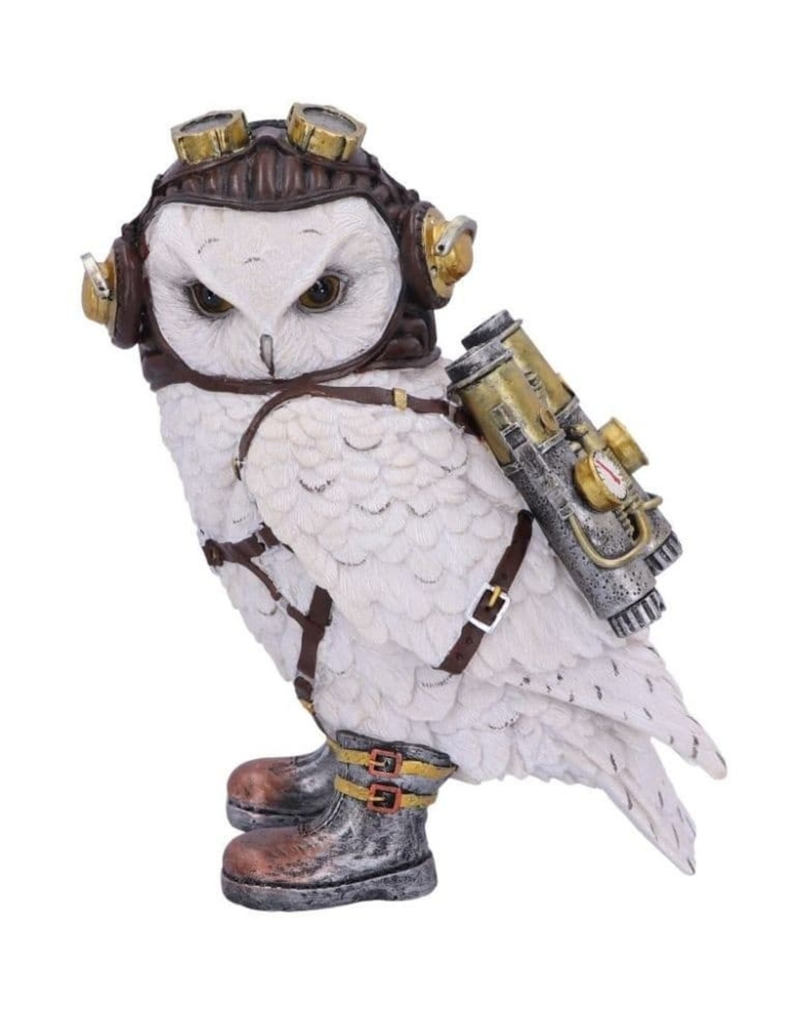 NemesisNow Collectables - Steampunk Owl figurine The Aviator 21 cm Nemesis Now