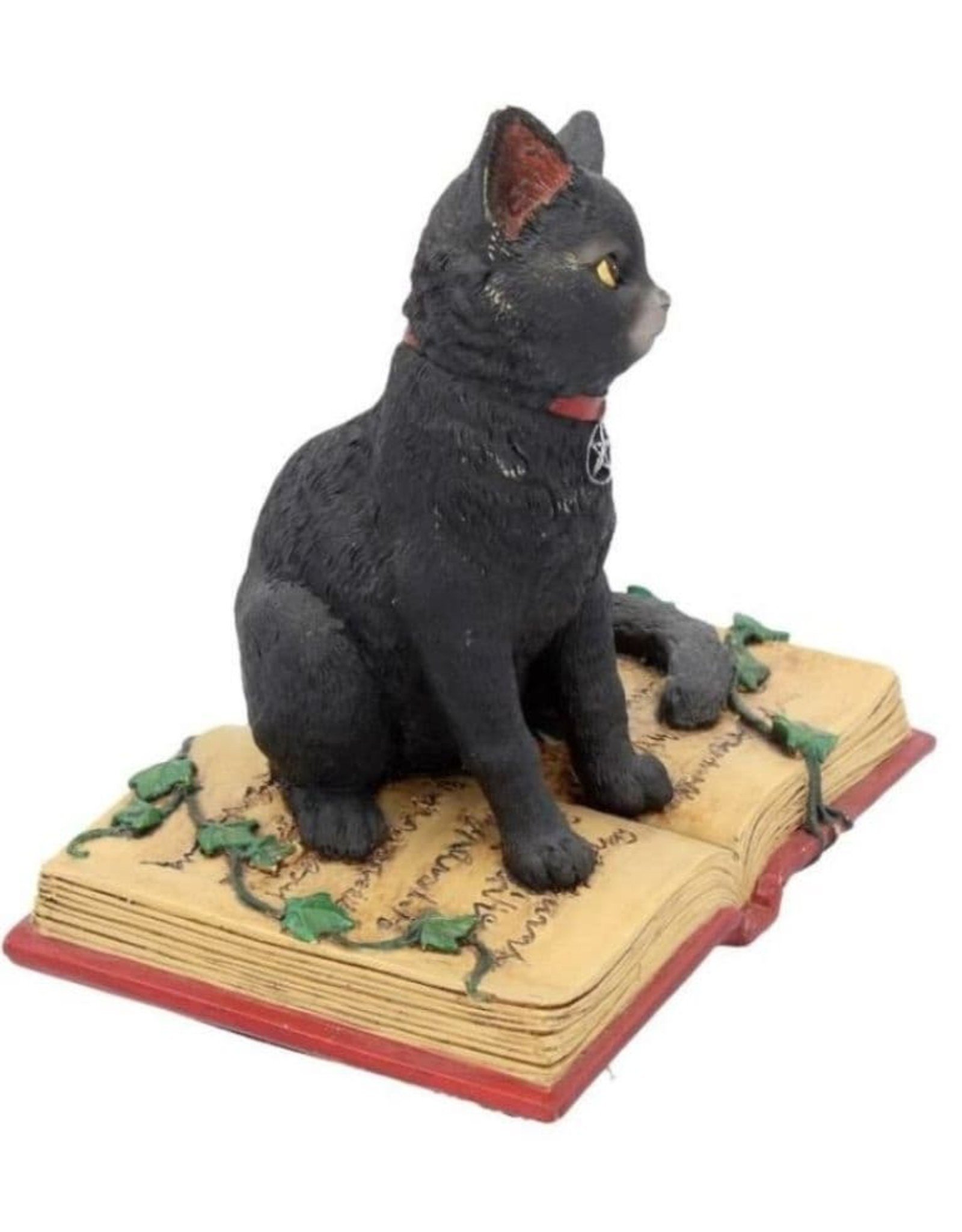 Alator Collectables - Fantasy Figurine Black Cat met open book Eclipse - Lisa Parker