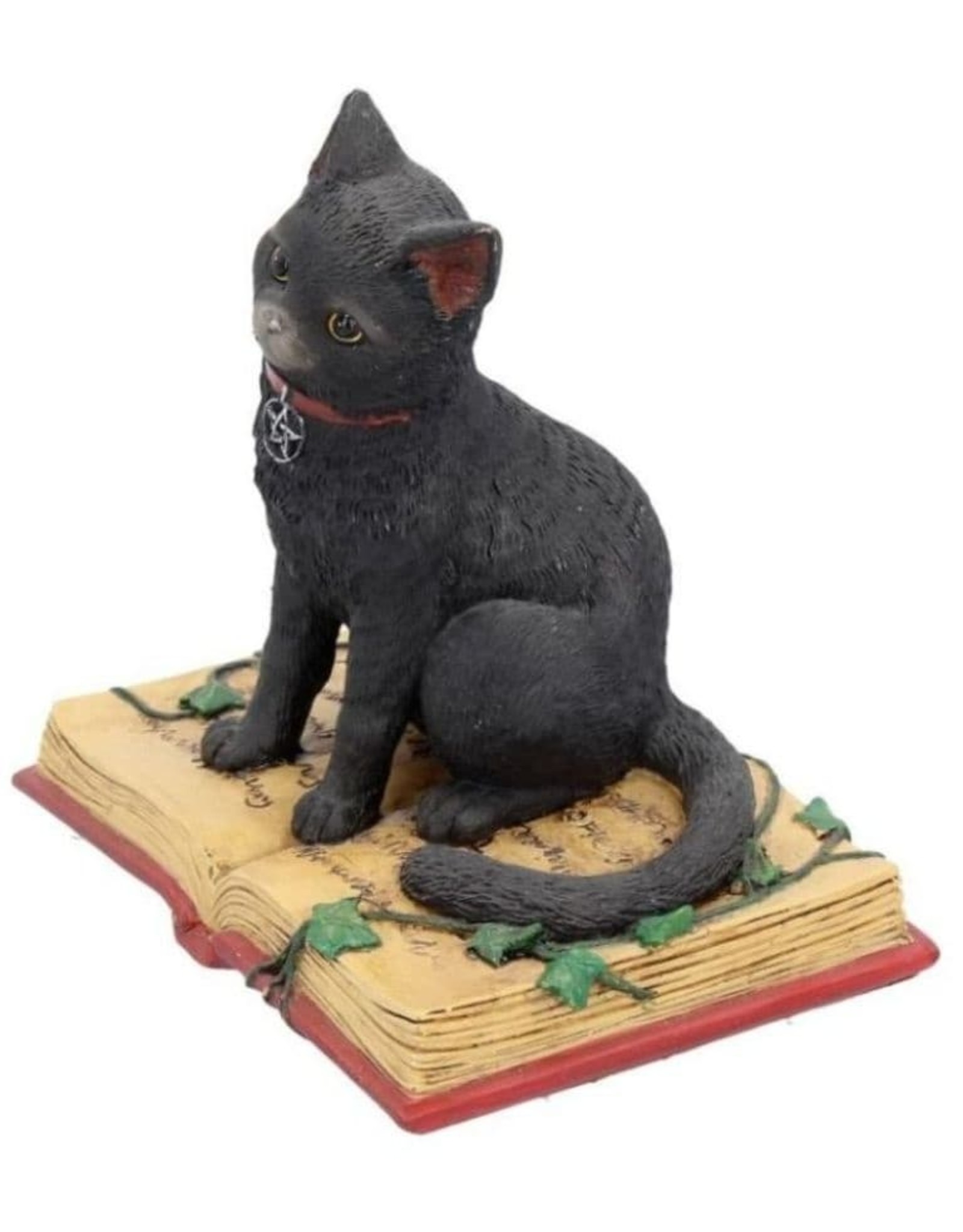 Alator Collectables - Fantasy Figurine Black Cat met open book Eclipse - Lisa Parker