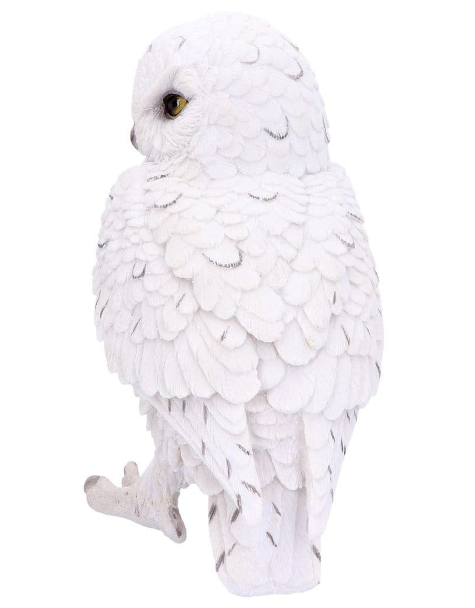 Alator Collectables - Snowy Watch White Owl figurine Large( 20 cm) - Nemesis Now